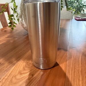 YETI Stainless Steel Silver Insulated Travel Mug